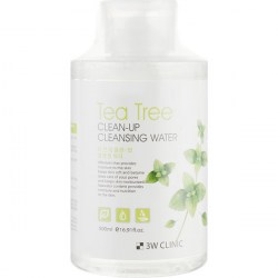 Купить 3W Clinic Tea Tree Clean-Up Cleansing Water 500 ml Киев, Украина