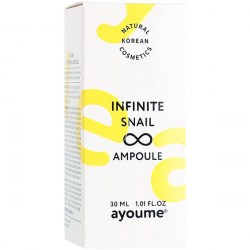 Купить сыворотку для лица Ayoume Infinite Snail Ampoule 30 ml