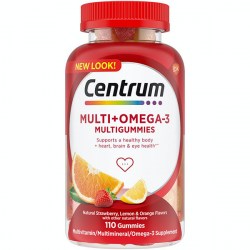 Купить Centrum MultiGummies Plus Omega 3 Adult Multivitamin Gummies 110 pcs Киев, Украина