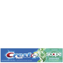 Купить зубную пасту Crest Complete Multi-Benefit Whitening + Scope Minty Fresh Toothpaste 153 g