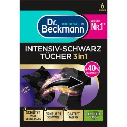 Купить Dr.Beckmann Intense Black Wipes 3in1 6 pcs Киев, Украина