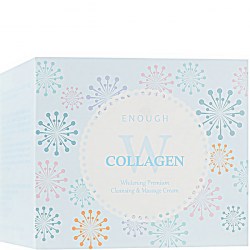 Купить крем для тела Enough W Collagen Whitening Premium Cleansing Massage Cream 300 ml