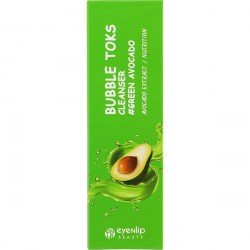 Купить очищающую пенку для лица Eyenlip Bubble Toks Cleanser Green Avocado 100 ml