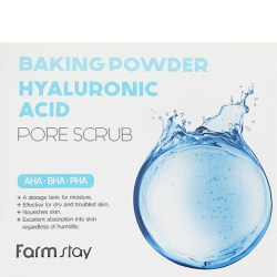 Купить FarmStay Baking Powder Hyaluronic Acid Pore Scrub 25 pcs Киев, Украина