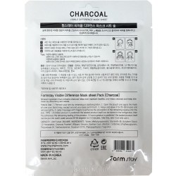 Состав FarmStay Charcoal Visible Difference Mask Sheet 23 ml