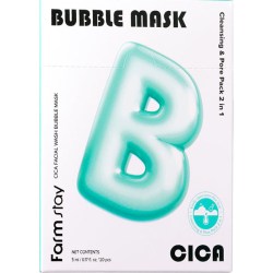 Купить маску для умывания FarmStay Cica Facial Wash Bubble Mask 5 ml