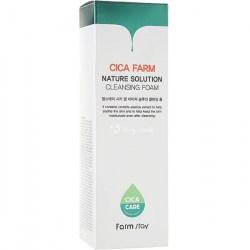 Купить пенку для умывания FarmStay Cica Farm Nature Solution Cleansing Foam 