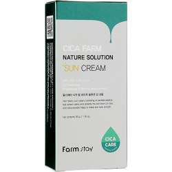 Купить солнцезащитный крем для лица FarmStay Cica Farm Nature Solution Sun Cream SPF50+ PA++++ 50 ml