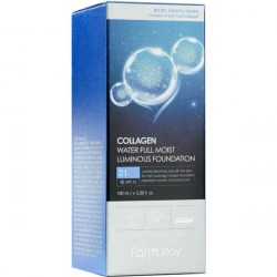 Купить тональную основу FarmStay Collagen Water Full Moist Luminous Foundation SPF15 100 ml