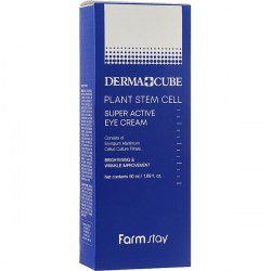 Купить крем для глаз FarmStay Derma Cube Plant Stem Cell Super Active Eye Cream 50 ml
