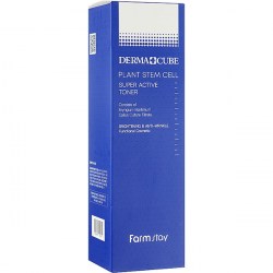 Купить тонер для лица FarmStay Derma Cube Plant Stem Cell Super Active Toner 200 ml
