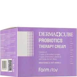 Купить крем для лица FarmStay Derma Cube Probiotics Therapy Cream 50 ml