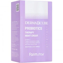 Купить FarmStay Dermacube Probiotics Therapy Night Cream 10 pcs Киев, Украина