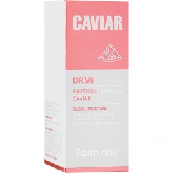 Купить сыворотку для лица FarmStay DR.V8 Ampoule Solution Caviar 30 ml