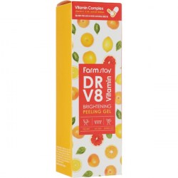 Купить пилинг-гель для лица FarmStay DR-V8 Vitamin Brightening Peeling Gel 150 ml