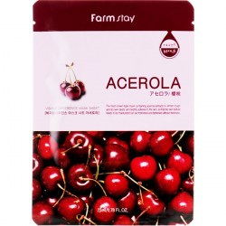 Купить FarmStay Visible Difference Mask Sheet Acerola 23 ml Киев, Украина