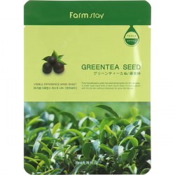 Купить FarmStay Visible Difference Mask Sheet Greentea Seed 23 ml Киев, Украина