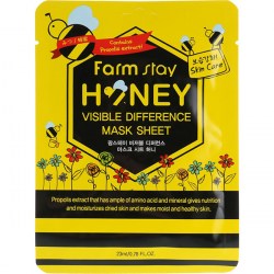 Купить FarmStay Visible Difference Mask Sheet Honey 23 ml Киев, Украина
