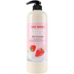 Купить Food A Holic Big Boss Strawberry Milk Body Cleanser 1000 ml Киев, Украина