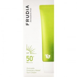 Купить солнцезащитный крем Frudia Avocado Greenery Relief Sun Cream SPF50+ PA++++ 50 ml