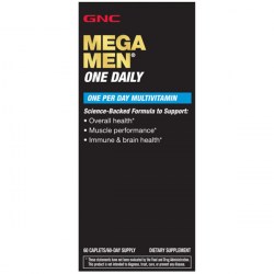 Купить мультивитамины для мужчин GNC Mega Men One Daily Multivitamin 60 pcs