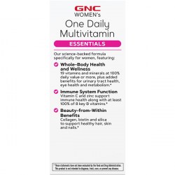 Купить мультивитамины для женщин GNC Women’s One Daily Multivitamin Essentials 60 pcs