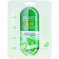 Купить Jigott Aloe Real Ampoule Mask 27 ml Киев, Украина