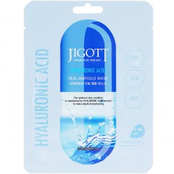 Купить Jigott Hyaluronic Acid Real Ampoule Mask 27 ml Киев, Украина