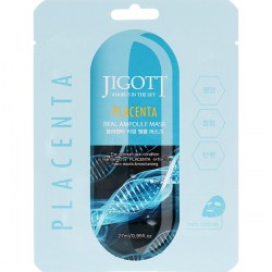 Купить Jigott Placenta Real Ampoule Mask 27 ml Киев, Украина