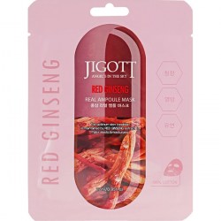 Купить Jigott Red Ginseng Real Ampoule Mask 27 ml Киев, Украина