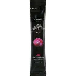 Купить JMsolution Active Pink Snail Sleeping Cream 4 ml Киев, Украина