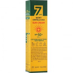 Купить солнцезащитный крем May Island 7 Days Secret Centella Cica Sun Cream SPF50+ PA+++ 30 ml