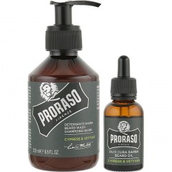 Купить Proraso Duo Pack Oil + Shampoo Cypress Vetyver Киев, Украина
