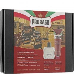 Купить набор для бритья Proraso Duo Pack Tube + Balm Coarse Beard