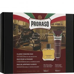 Купить набор для бритья Proraso Duo Pack Tube + Lotion Coarse Beards