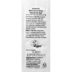 Состав Purito BHA Dead Skin Moisture Gel 1 ml