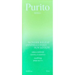 Купить солнцезащитный лосьон для лица Purito Seoul Wonder Releaf Centella Daily Sun Lotion 50+ PA++++ 60 ml