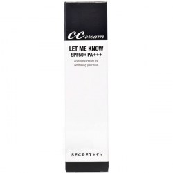 Купить СС-крем для лица Secret Key Let Me Know CC Cream SPF50+ PA+++ 30 ml