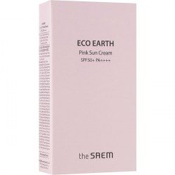 Купить солнцезащитный крем для лица The Saem Eco Earth Power Pink Sun Cream SPF50+ PA++++ 50 ml