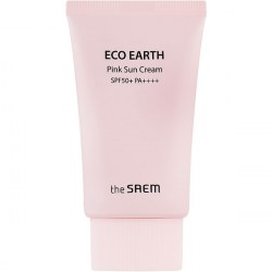 Купить The Saem Eco Earth Power Pink Sun Cream SPF50+ PA++++ 50 ml Киев, Украина