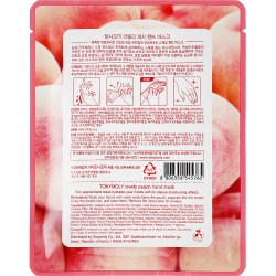 Состав Tony Moly Lovely Peach Hand Mask 16 g